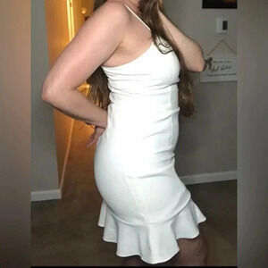 Sage Collection White Dress Size 8